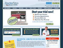 Tablet Screenshot of doctorsites.com